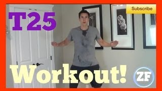 T25 CARDIO Workout [upl. by Atiugram235]