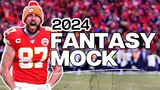 A 2024 Fantasy Football Mock Draft [upl. by Australia]