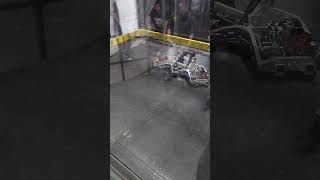 Glitch mobility test at BattleBots [upl. by Salokcin]