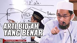 Inilah Arti Bidah yang Benar Menurut Istilah Agama  Ustadz Adi Hidayat LC MA [upl. by Brande]