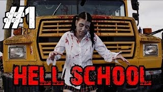 Custom Zombies  Hell School  Schools in Session with Some CRAZY Objectives Part 1 [upl. by Aeiram]