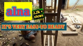 HOW TO MAKE A CLOTHES RACKALNA very easyto design single alna [upl. by Ailito229]