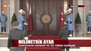 Cumhurbaşkanlığında Muhafız Askerlerine Milimetrik Ayar [upl. by Lipkin]