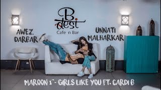 Maroon 5  quotGIRLS LIKE YOUquot ft Cardi B  Awez Darbar x Unnati Malharkar [upl. by Oicnerolf]