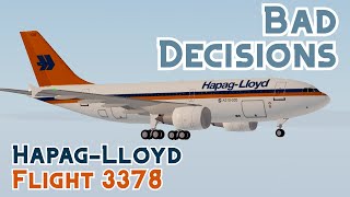 Recreated in Aeronautica HapagLloyd Flight 3378 [upl. by Laurinda]