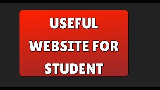 6 useful websitesextensions for students [upl. by Airla]