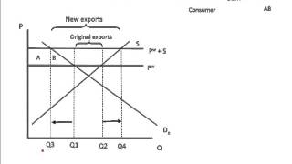 Export subsidies small country [upl. by Harmonia]