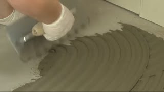 Tiling onto an Established Screed Floor By Norcros Adhesives [upl. by Aneladdam477]