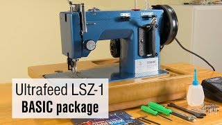 Sailrite Ultrafeed® LSZ1 BASIC Walking Foot Sewing Machine Previous Version [upl. by Bell567]