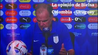 LA OPINIÓN DE BIELSA COLOMBIA 1 URUGUAY 0 [upl. by Falkner]