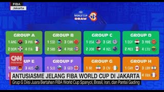 Antusiasme Jelang FIBA World Cup di Jakarta [upl. by Nev]