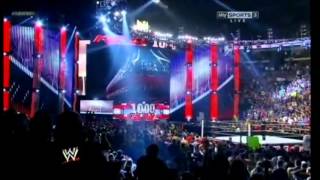 WWE RAW 1000th Episode Opening  DX Entrance [upl. by Patrica]