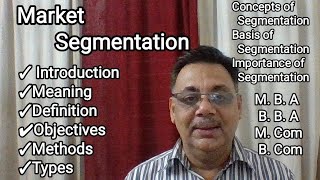 Market SegmentationMeaningDefinitionExample Marketing Management [upl. by Aicetal125]