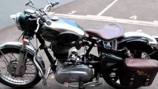 Royal Enfield Machismo 350 start up and walk around [upl. by Lemal]