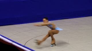 Campeona de España Patinaje Artistico Alevín 2016 Ariadna Garrasino [upl. by Notrub]