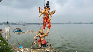 Ganesh nimajjanam 2023  Big Mumbai Ganesh visarjan 2023  anant chaturdashi  Ganesh Immersion 2023 [upl. by Aden]