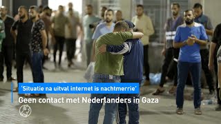 Geen contact met Nederlanders in Gaza  Hart van Nederland [upl. by Cavallaro]