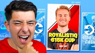 zo WON ik Royalistiq zijn €15000 Fortnite Toernooi [upl. by Nirej]