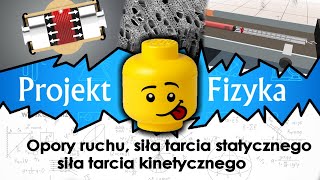 Siła tarcia tarcie statyczne i kinetyczne opory ruchu №32 ⚛ Projekt Fizyka [upl. by Mcroberts]