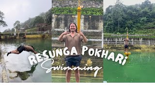 Resunga pokhari ma Babal swimming😱  Suddenly jana pryo pani ma rujdai😩  GRG Official58 [upl. by Liartnod]