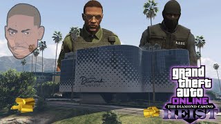 GTA V Online Diamond Casino Heist Silent and Sneaky [upl. by Aved]