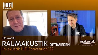 Raumakustik mit Bordmitteln analysieren und optimieren  inakustik HiFi Convention 13 von 18 [upl. by Sidonia570]