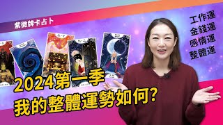 2024第一季我的整體運勢如何？►國際紫微學會amp大耕老師◄請開字幕 [upl. by Ytsrik]