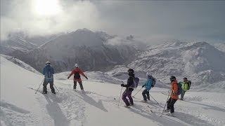 Schneebericht St Anton am Arlberg Österreich  Schneelage am 2912014 [upl. by Collier]