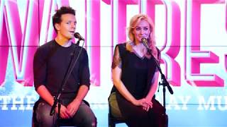 Watch Jason Mraz amp Betsy Wolfe Sing Songs from Broadways WAITRESS [upl. by Nich]