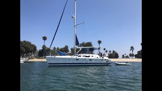 2002 Hunter 456 Center Cockpit for sale in San Diego CA By Ian Van Tuyl at Cruising Yachts [upl. by Imik]