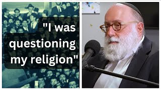 POWERFUL Rabbi Jacobson reveals personal moment that changed his mind about Judaism [upl. by Morrell860]