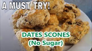 How to make Dates Scones [upl. by Oeram]