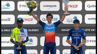 Grand Prix de Québec 2024  Highlights Michael Matthews sa 3e fois le Grand Prix Cycliste de Québec [upl. by Romona]