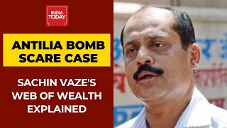 Mumbai Police Officer Sachin Vazes Web Of Wealth Explained [upl. by Irianat894]