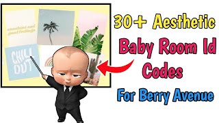 30 Berry Avenue Baby Room ID Codes 2024  Berry Avenue Baby Room Accessories Codes 2024 [upl. by Anitsirk]