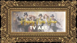 New Year framed TV art [upl. by Ahsitniuq]