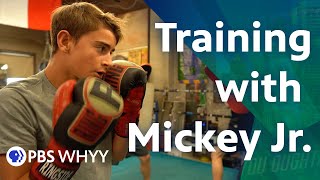 Training with Boxing Coach Mickey Rosati Jr  You Oughta Know [upl. by Africah]