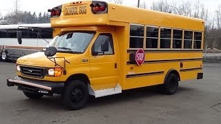 Northwest Bus Sales 2005 Ford E450 Collins TypeA School Bus 20 Passenger B02010 [upl. by Dew]