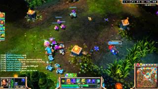 League of Legends gameplay Season 3 Mid AP Nidalee [upl. by Annairba]