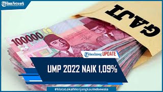 UMP 2022 Naik 109 Kenaikan Upah Jawa Tengah Terendah [upl. by Carlyle386]