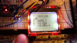 MS5611 Arduino variometer [upl. by Eerahc]