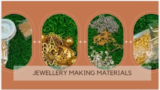 Jewellery making materials with their names in tamil  Haul  Jewellery materials [upl. by Beattie]