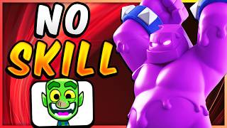 EASY ELIXIR GOLEM DECK STEALS WINS VS PROS in CLASH ROYALE [upl. by Alanna]