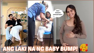 BABY BUMP REVEAL  HOSPITAL TOUR KUNG SAAN AKO MANGANGANAK 😍 FIRST APPOINTMENT SA MIDWIFE 🤰🏻 [upl. by Cinda]