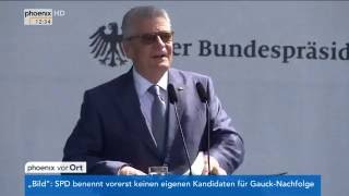 Woche der Umwelt 2016 Eröffnungsrede von Bundespräsident Joachim Gauck am 07062016 [upl. by Kwapong954]