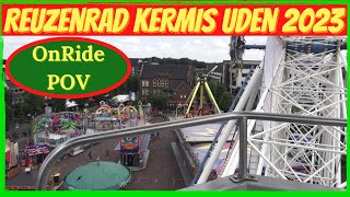 MegaKermis Uden 2023 EuropaRad OnRide POV [upl. by Severen]