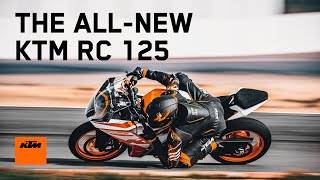 AllNew 2022 KTM RC 125 Is Finally Here  Racetrack DNA for the Street  KTM India [upl. by Benkley388]