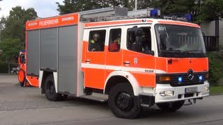 Einsatzfahrt FF Hohenbrunn zur Brandübung [upl. by Jeanna]