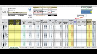 Cálculos salariales  Prestaciones sociales Liquidación utilidades Actualizada 2024 [upl. by Bara]