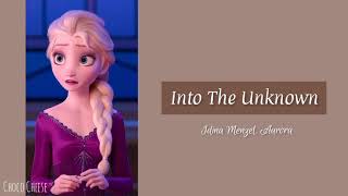 Into The Unknown  Idina Menzel Aurora LYRICS [upl. by Yle877]